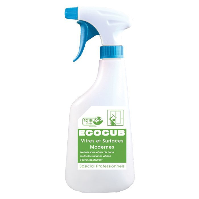 ACTION VERTE - ECOCUB SPRAY VIDE NETTOYANT VITRES & SURFACES MODERNES