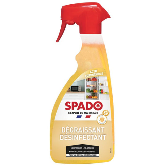 SPADO - DÉGRAISSANT DÉSINFECTANT CUISINE 500ml