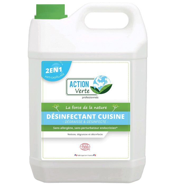 ACTION VERTE - DESINFECTANT CUISINE ECOCERT