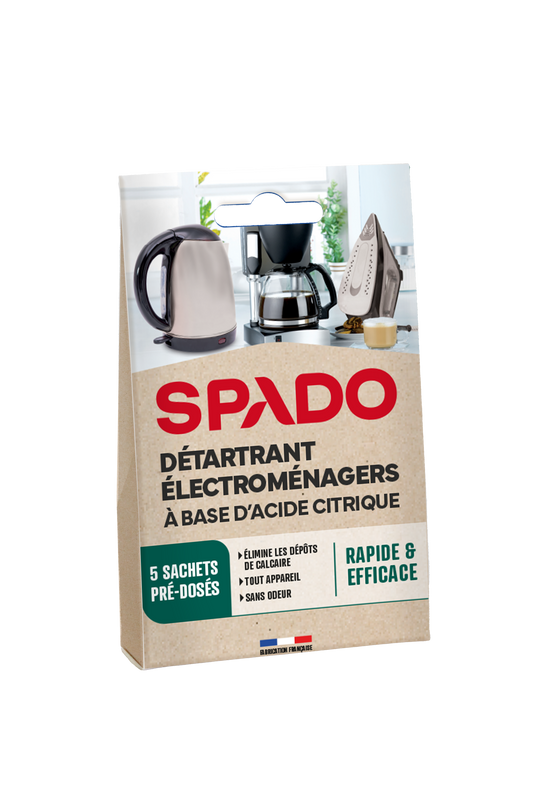 SPADO - DÉTARTRANT APPAREILS ELECTROMÉNAGER X5