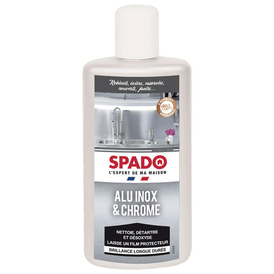 SPADO - NETTOYANT ALU INOX & CHROME 250ml