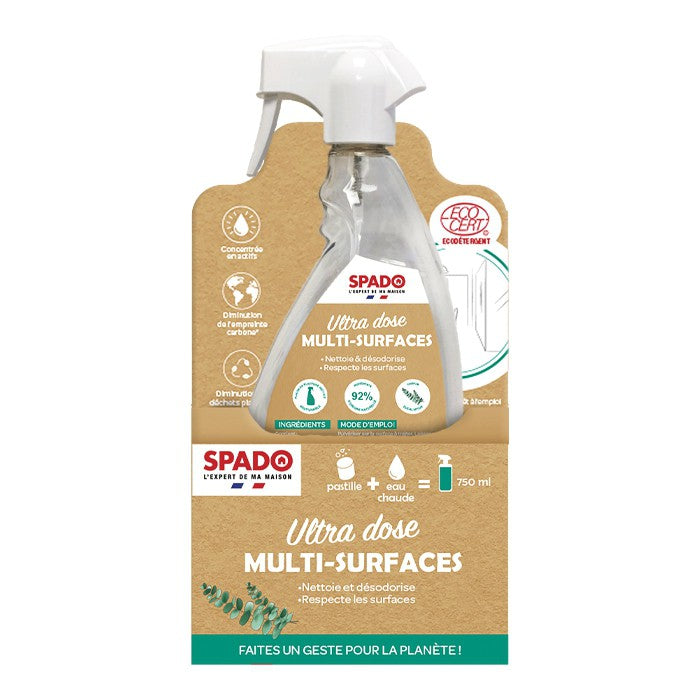 SPADO - STARTER KIT NETTOYANT MULTISURFACES ECOCERT