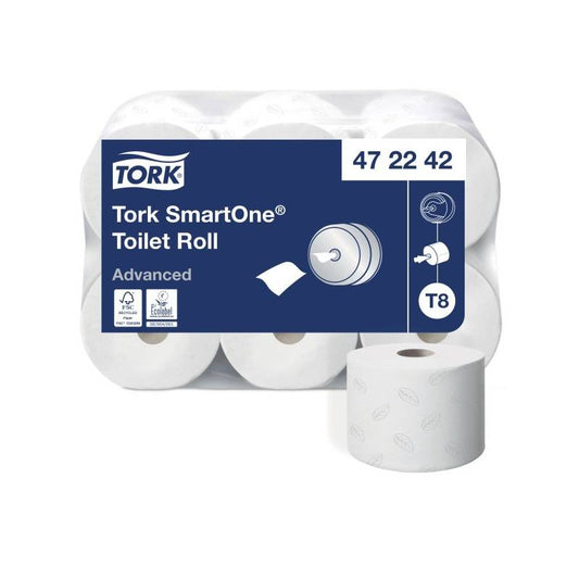 PAPIER HYGIÉNIQUE SMART ONE MAXI TORK x 6 ROULEAUX