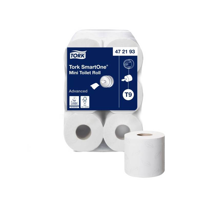 PAPIER HYGIÉNIQUE SMART ONE MINI TORK X12