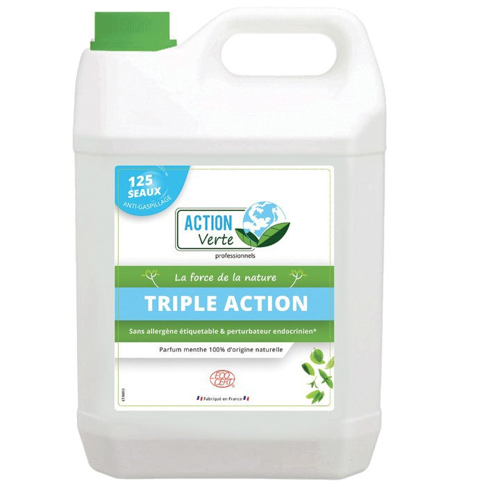 ECOCUB ACTION VERTE TRIPLE ACTION SOLS MENTHE ECOCERT