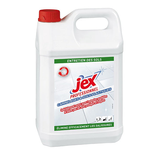 JEX PROFESSIONNEL NETTOYANT CARRELAGES ET SOLS PLASTIQUES