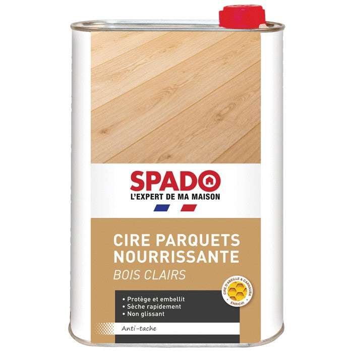 SPADO - CIRE NOURRISSANTE PARQUETS BOIS 1L