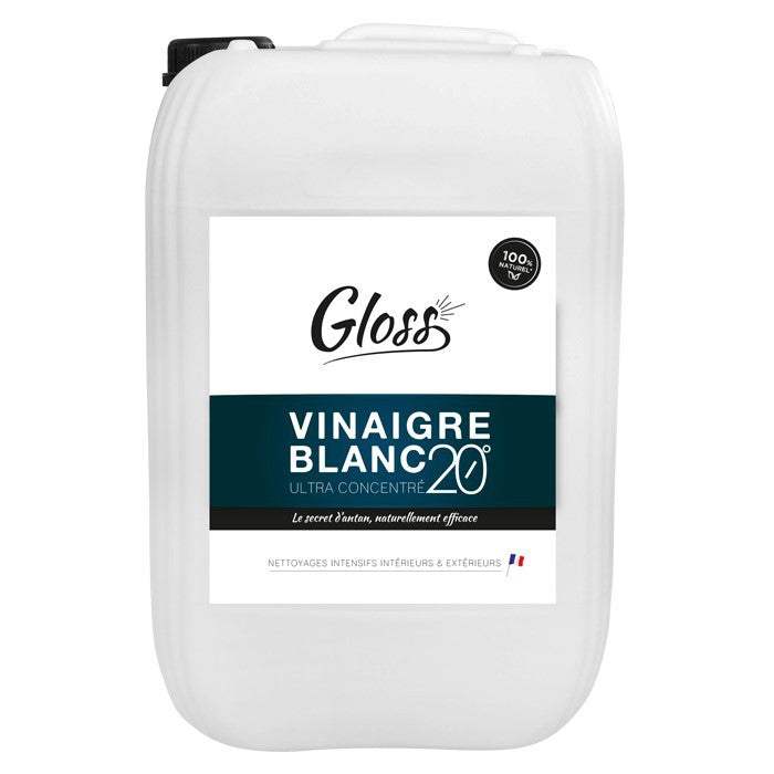 GLOSS VINAIGRE BLANC 20° 10L