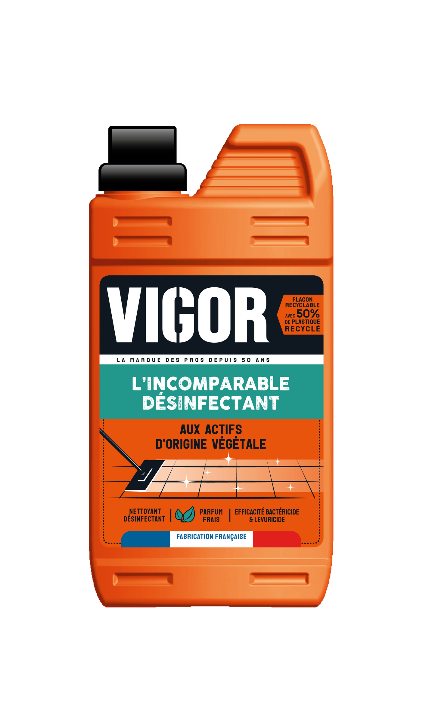 VIGOR PROFESSIONNEL L'INCOMPARABLE DÉSINFECTANT 1L