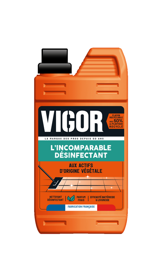 VIGOR PROFESSIONNEL L'INCOMPARABLE DÉSINFECTANT 1L