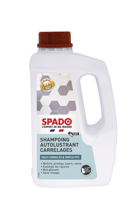 SPADO SHAMPOING AUTOLUSTRANT CARRELAGES SOLDOR