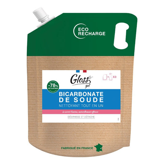 GLOSS ECORECHARGE 2,5L BICARBONATE DE SOUDE GEL